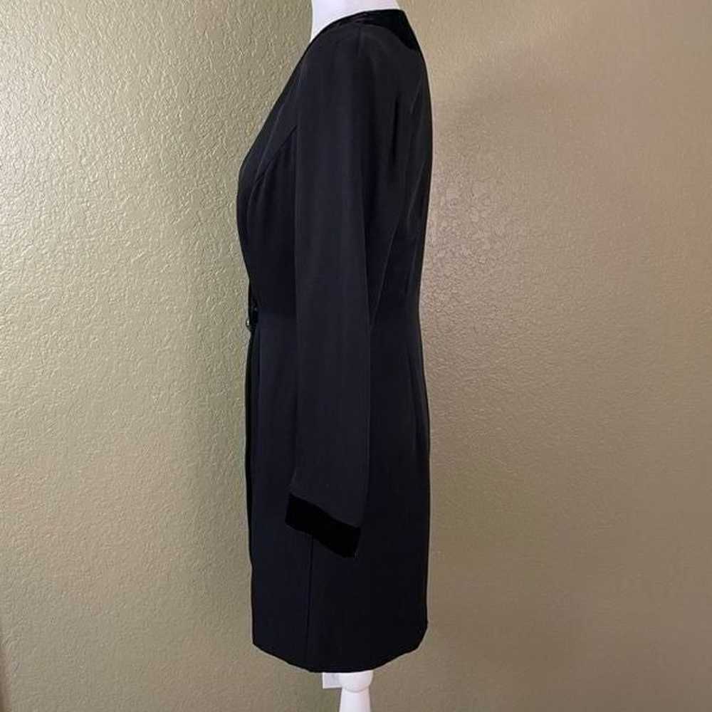 Vintage Lanz RSVP Petites Women’s Size 6 Black Fo… - image 5