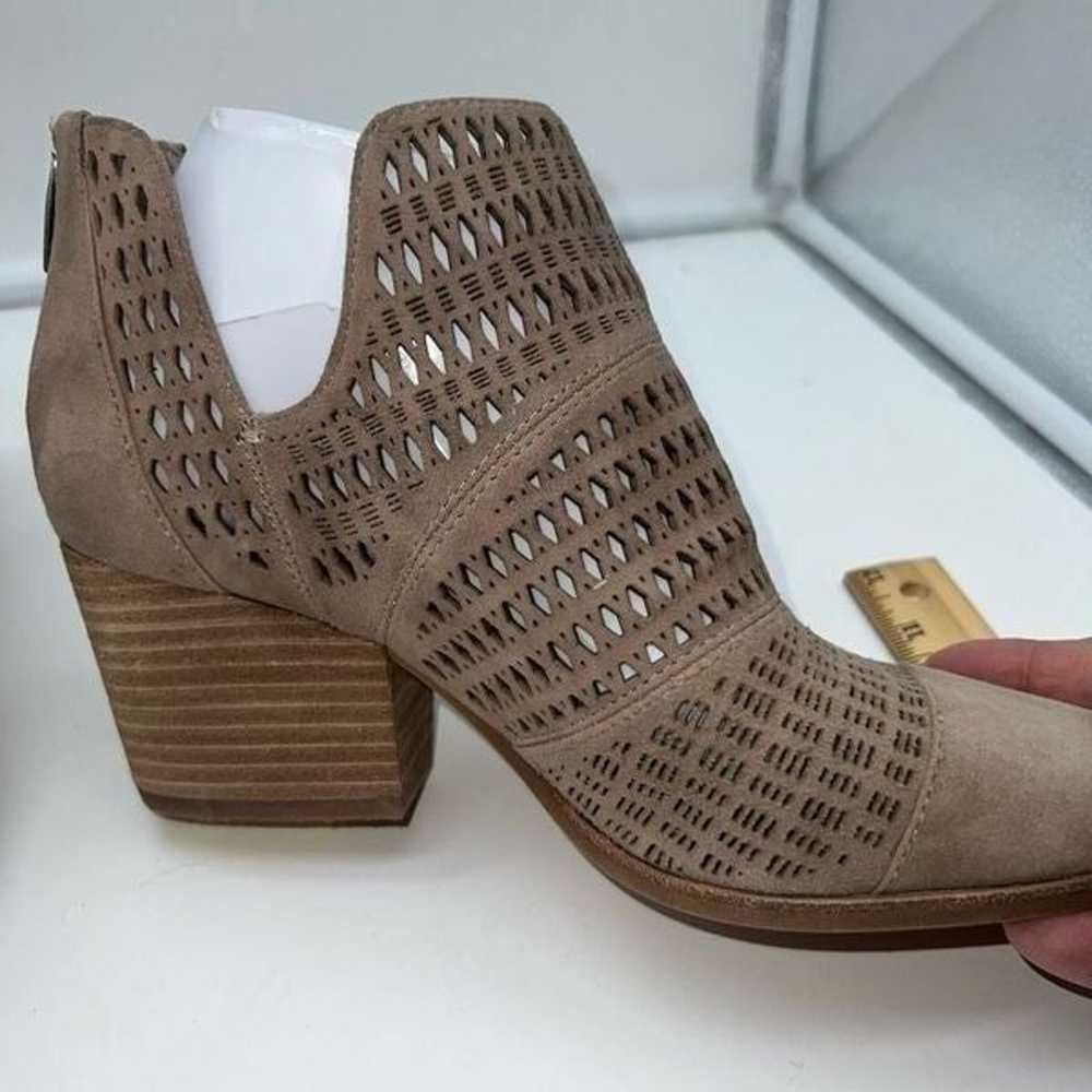 Vince Camuto Prastata Suede Woven Ankle Bootie - image 3