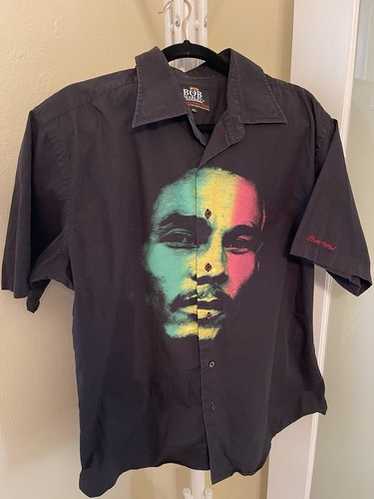 Vintage bob marley button - Gem