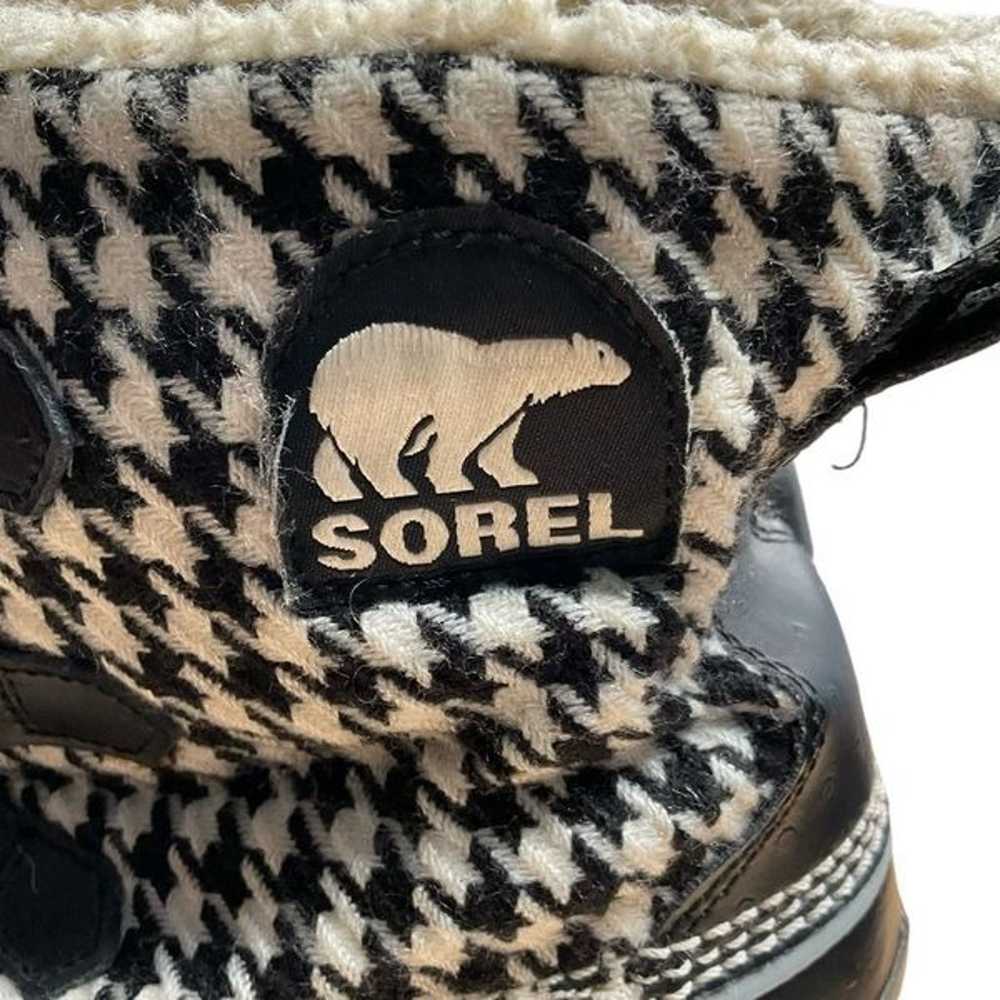 Sorel Boots Women’s 10 Tivoli Houndstooth Lace Up… - image 8