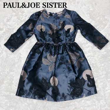 PAUL & JOE SISTER Wolf Motif Jacquard One Piece - image 1