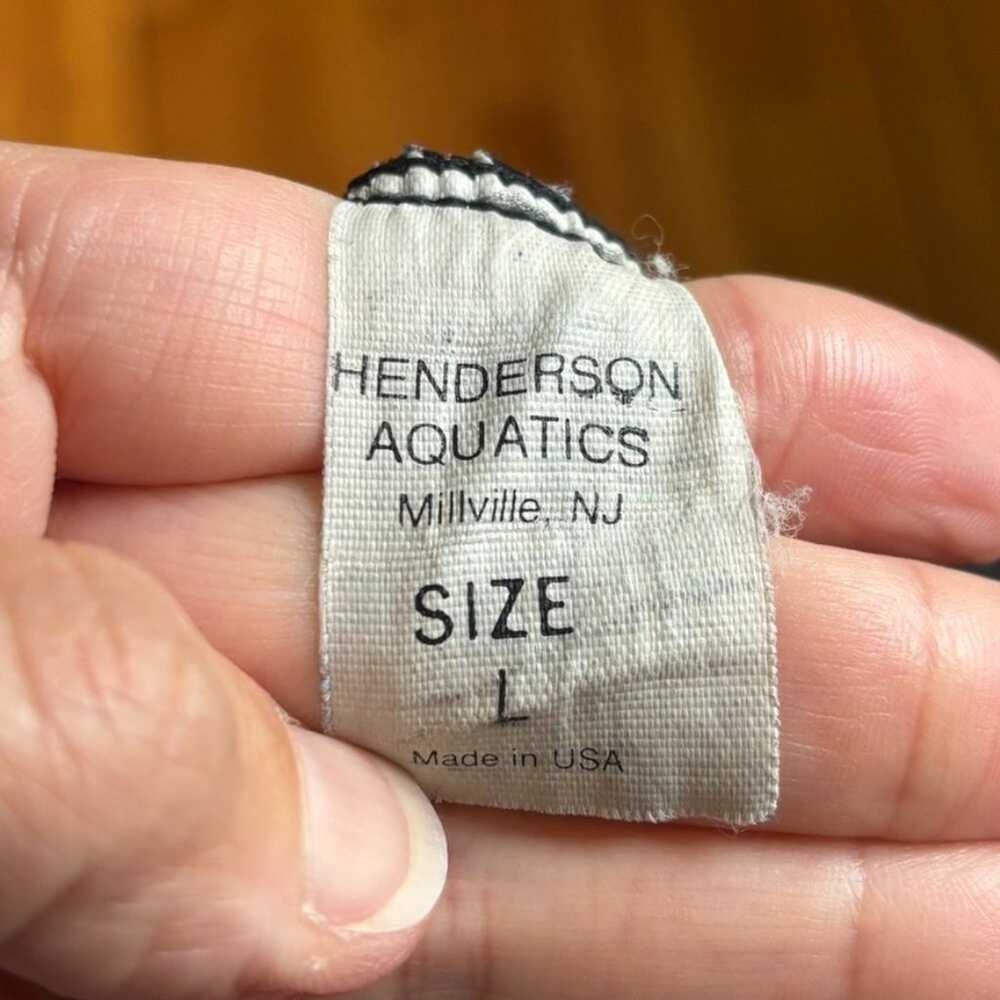 VTG 80s HENDERSON AQUATICS Zip Front Water Aerobi… - image 7