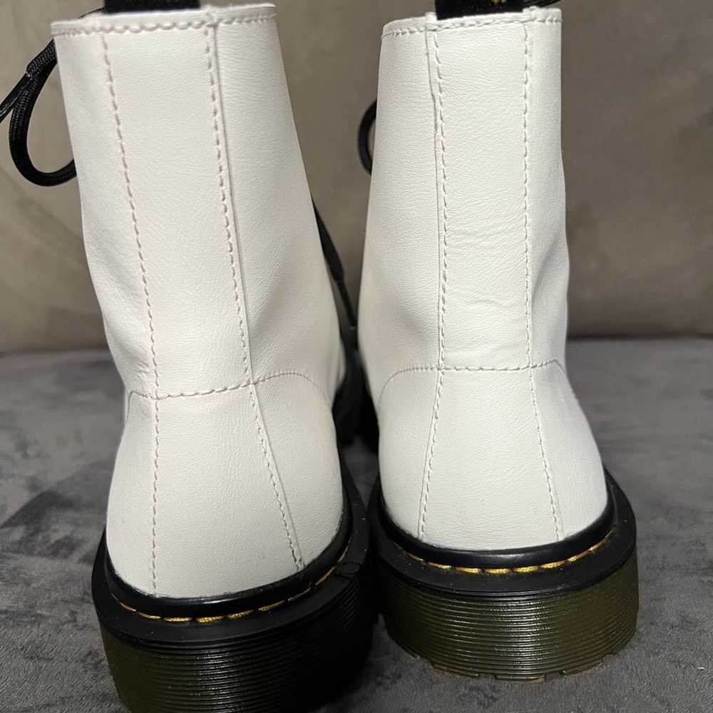 Dr martens W US 10 Luana white boots like new - image 5