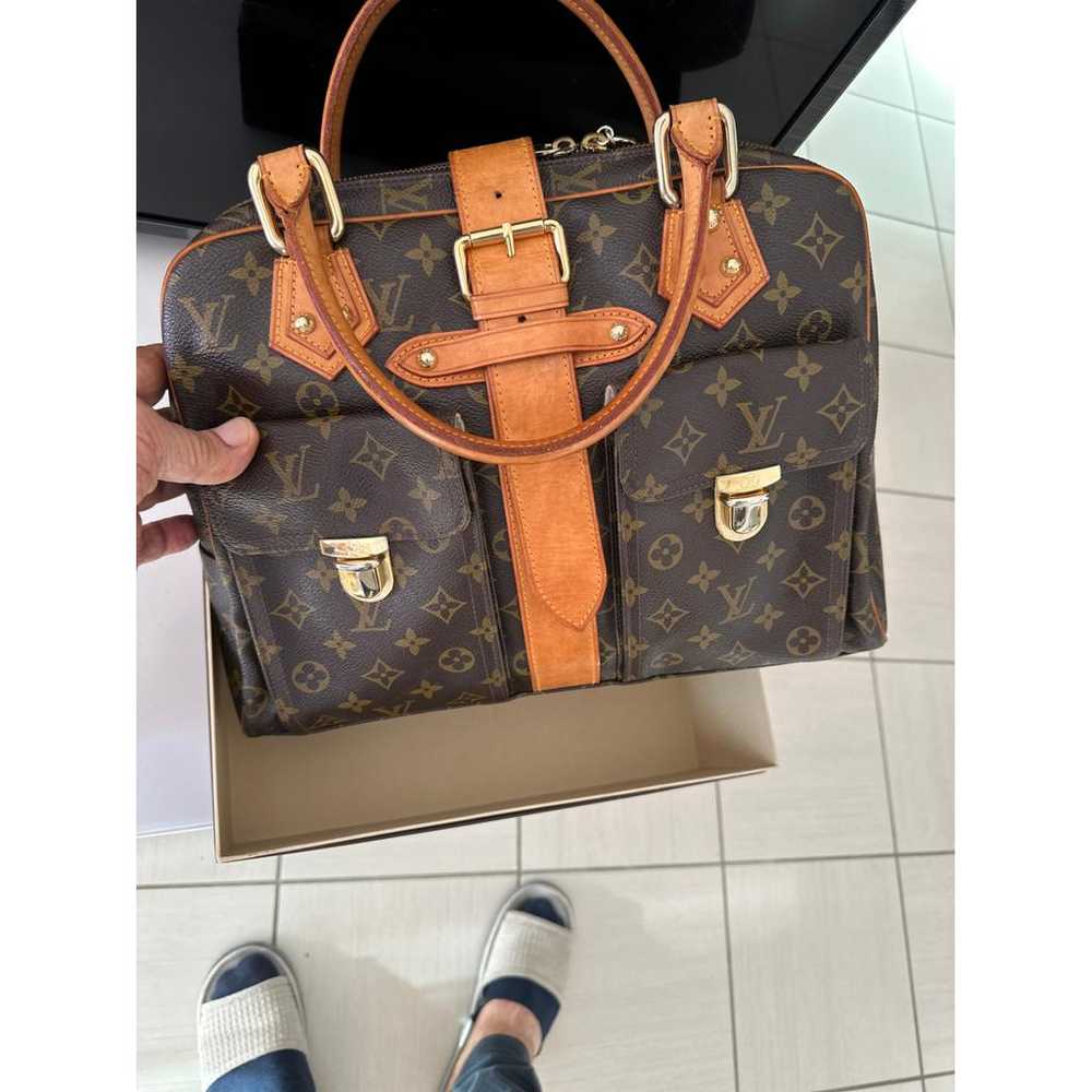 Louis Vuitton Manhattan cloth tote - image 2