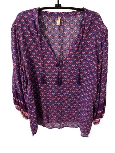 Spell USA Sunset road blouse medium purple - image 1