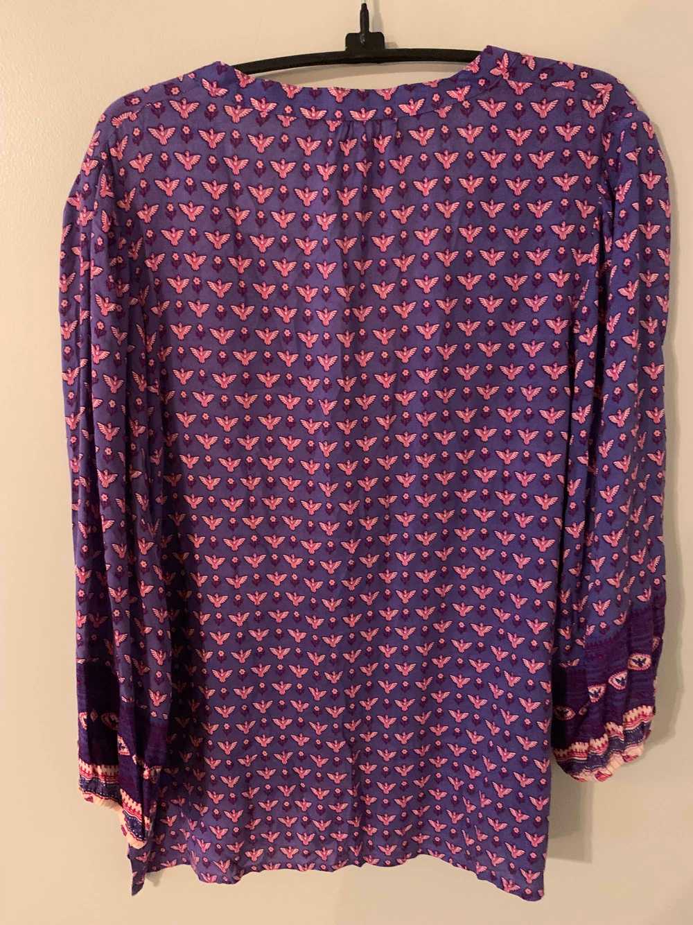 Spell USA Sunset road blouse medium purple - image 7