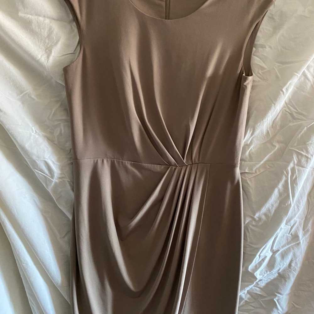 Calvin Klein Dress - Mauve - Light Grayish Brown … - image 1