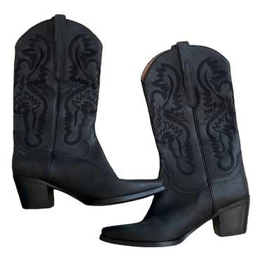 Jeffrey Campbell Leather western boots