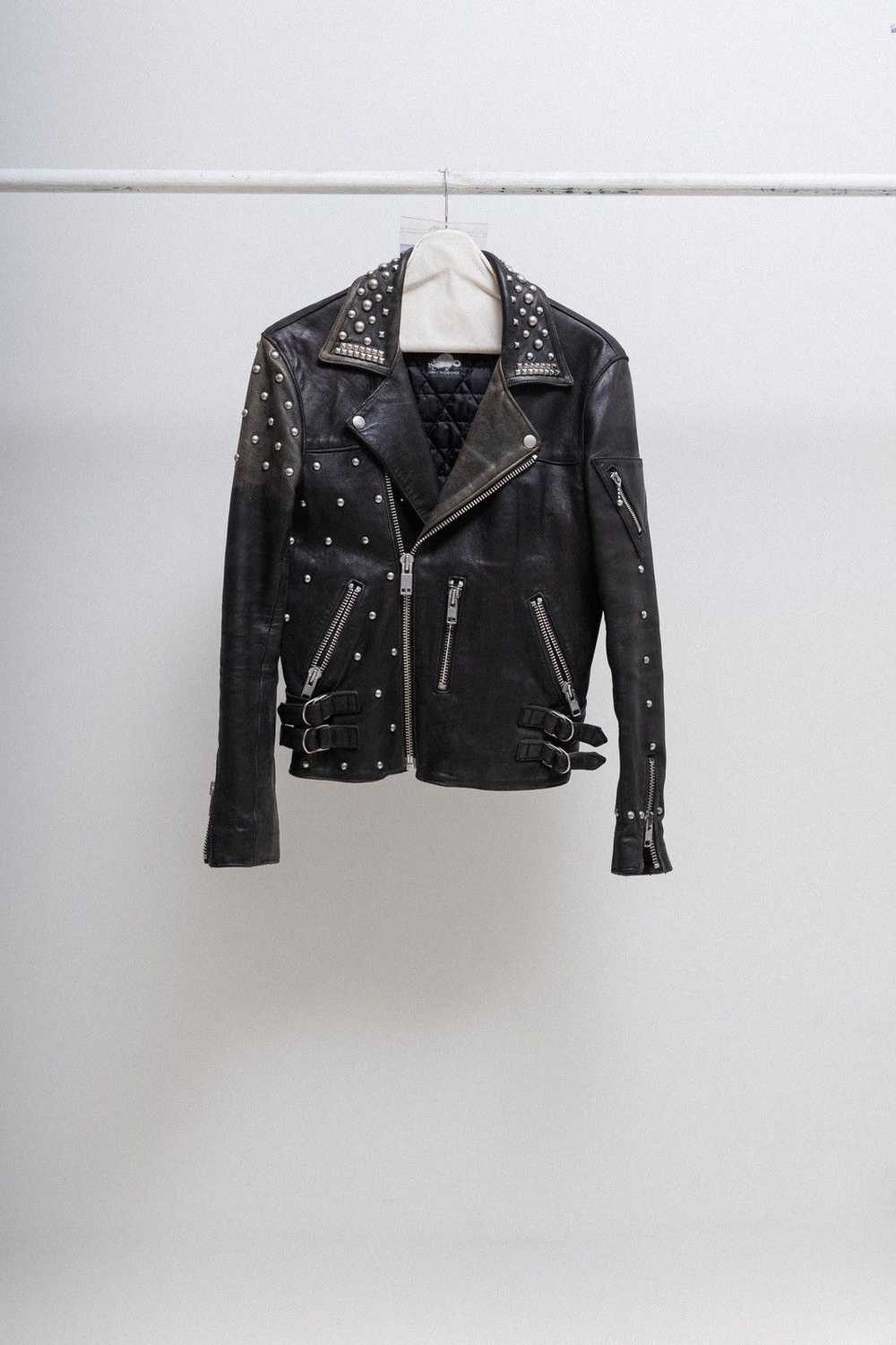 Blackmeans × Labrat Studded leather perfecto - image 1