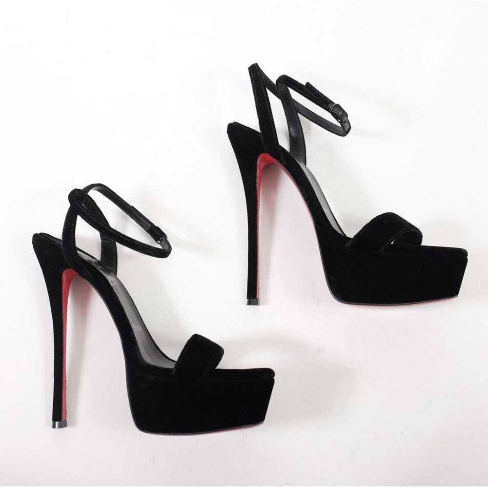 Christian Louboutin Velvet heels - image 2