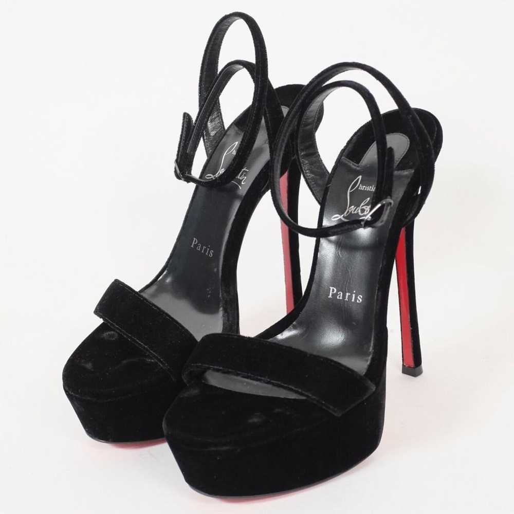 Christian Louboutin Velvet heels - image 5