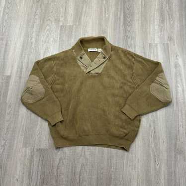 Orvis Orvis Army Sweater Men's Extra Large XL Tan… - image 1