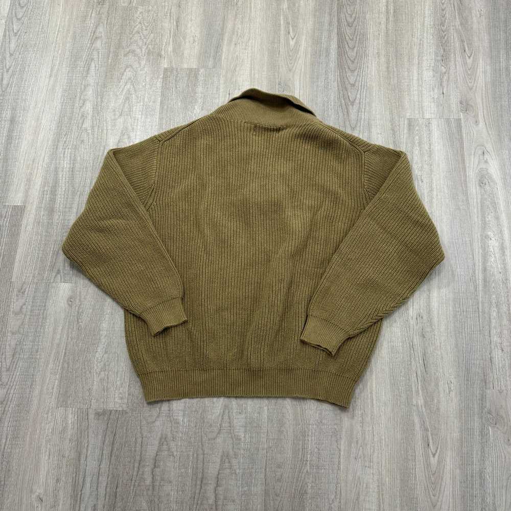 Orvis Orvis Army Sweater Men's Extra Large XL Tan… - image 5