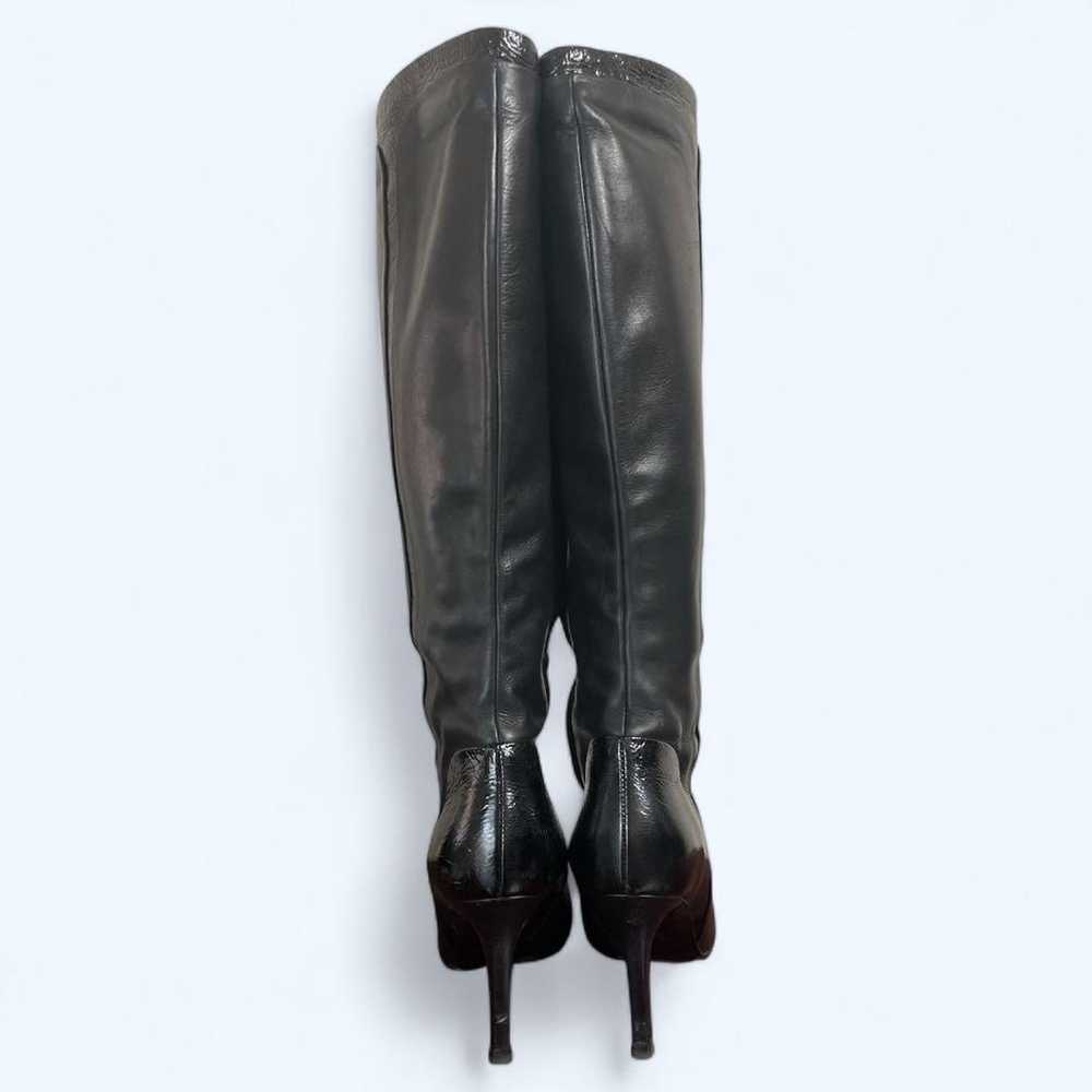 Brand New Ginza Kanematsu Knee High Boots 2way Bl… - image 4