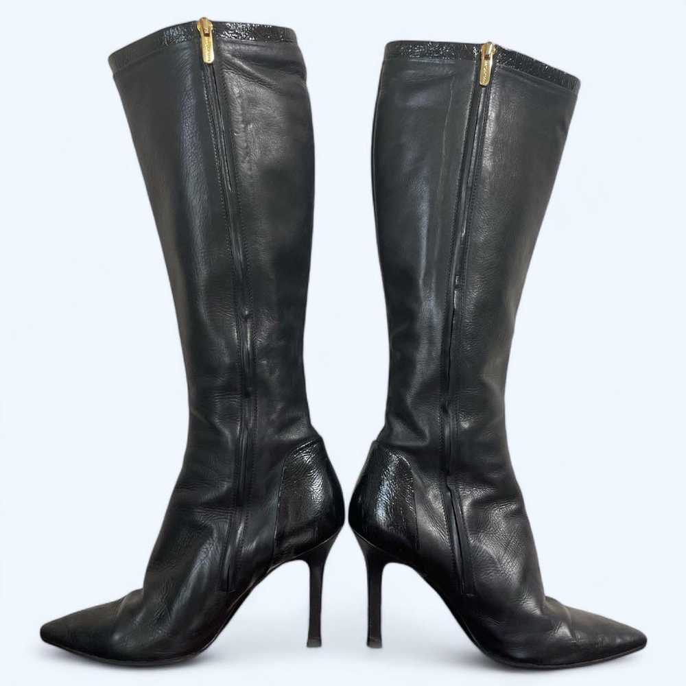 Brand New Ginza Kanematsu Knee High Boots 2way Bl… - image 6