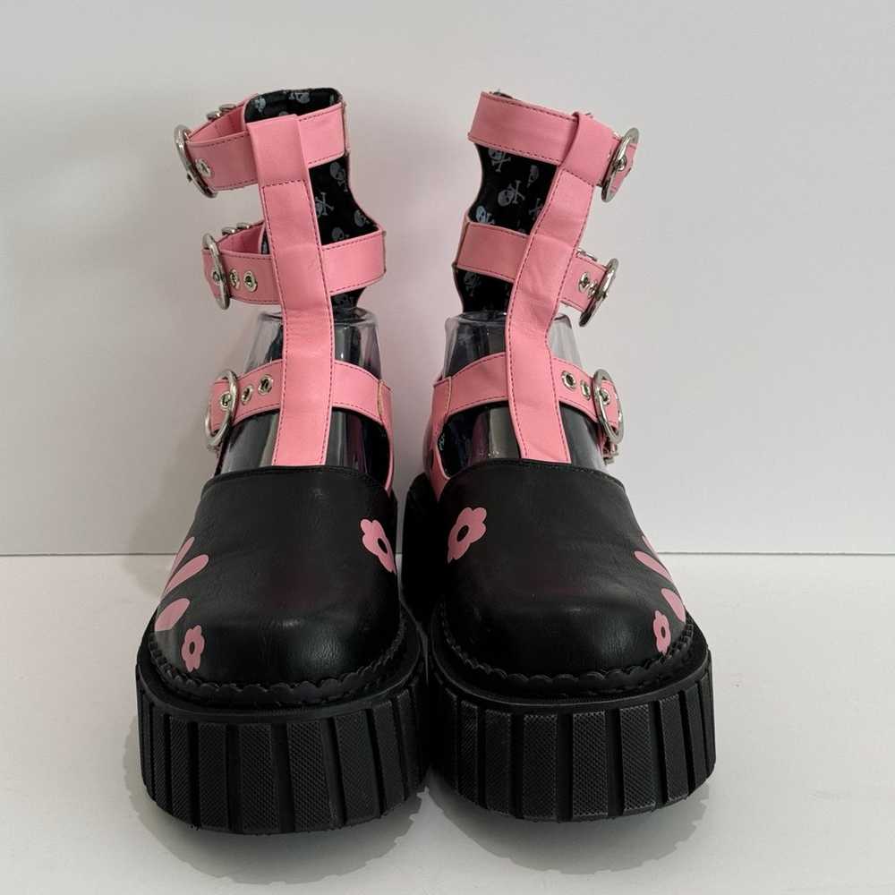 LAMODA Punk Princess Chunky Ankle Creeper Boots i… - image 4