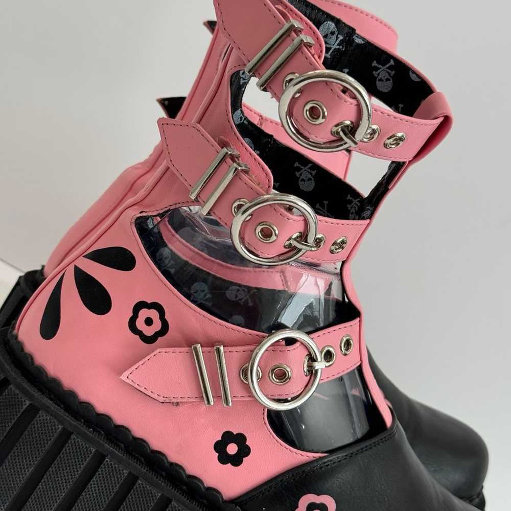 LAMODA Punk Princess Chunky Ankle Creeper Boots i… - image 9