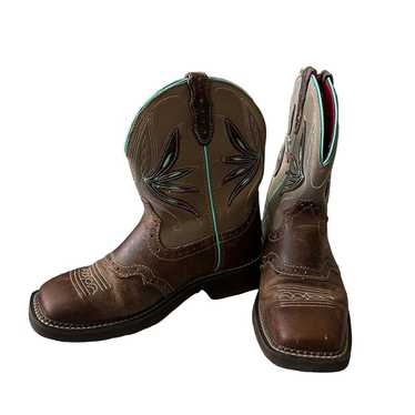 Justin Western Cowboy Boots Women’s 7