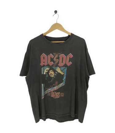 Rock T Shirt × Vintage VINTAGE 1990 ACDC WORLD TO… - image 1