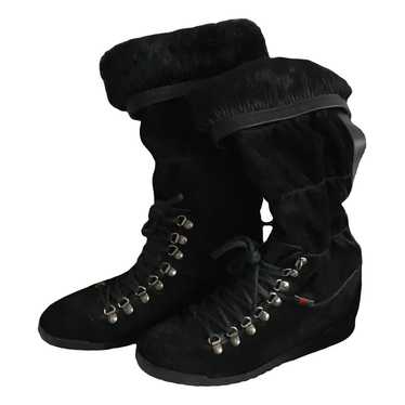 Gucci Leather snow boots - image 1