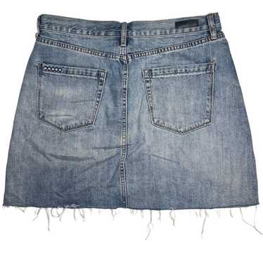 Blank Nyc Blank NYC raw hem blue Jean skirt 29