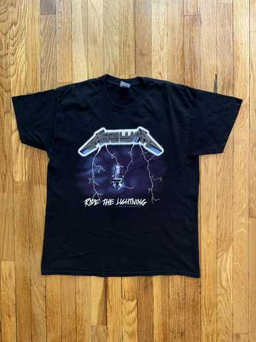 Metallica Metallica Ride the Lightning Band Tee