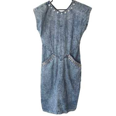 Vintage Acid Wash Dress - image 1