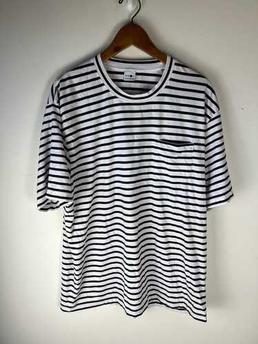 Nn07 NN07 No Nationality Striped Pocket Tee