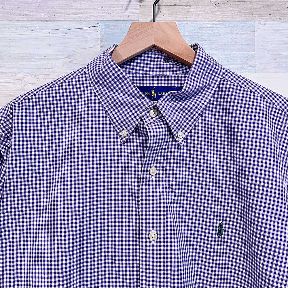 Ralph Lauren Ralph Lauren Gingham Custom Fit Oxfo… - image 2