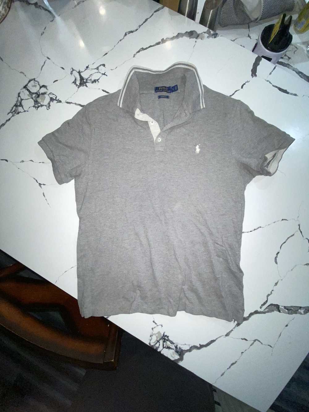 Polo Ralph Lauren Grey Polo Ralph Lauren Shirt - image 1