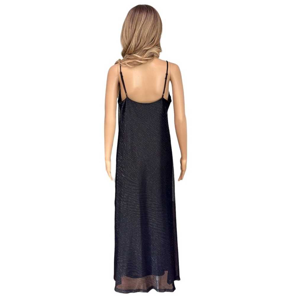 Vintage Marina 90s y2k slip dress maxi Cowl neck … - image 6