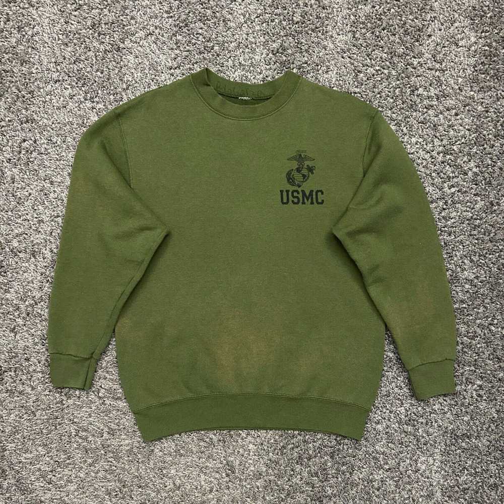 Military × Usmc × Vintage Vintage USMC Sweatshirt… - image 11