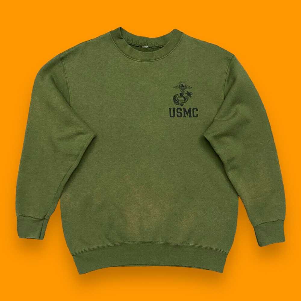 Military × Usmc × Vintage Vintage USMC Sweatshirt… - image 1