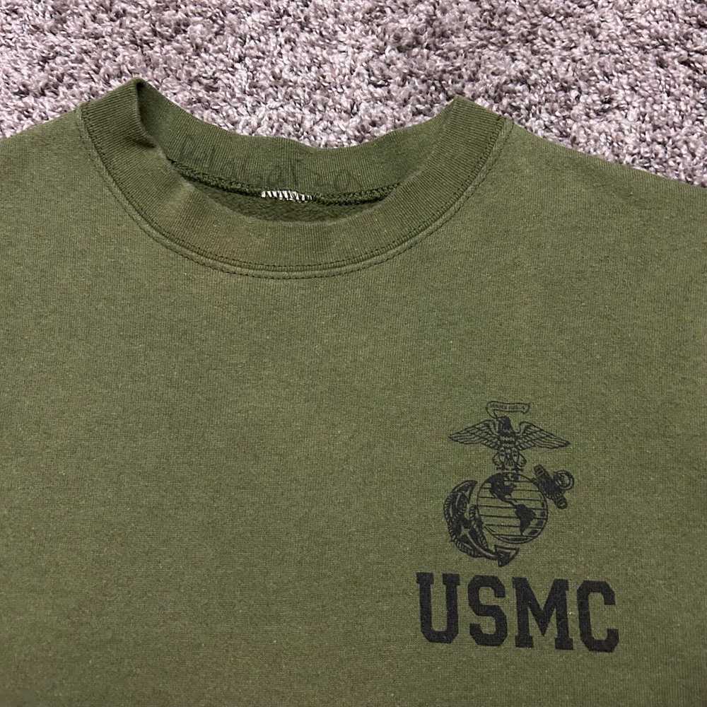 Military × Usmc × Vintage Vintage USMC Sweatshirt… - image 2