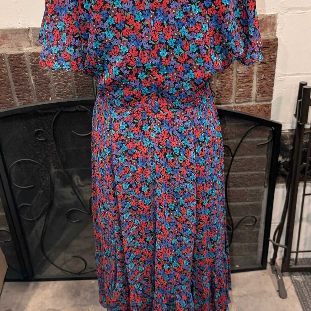 Calvin Klein floral midi dress - image 4