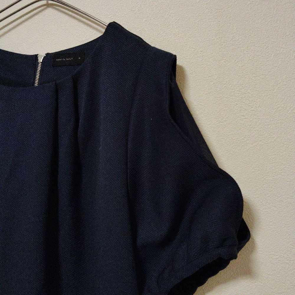 apart by Lowrys Navy Short-Sleeved Knee-Length On… - image 4