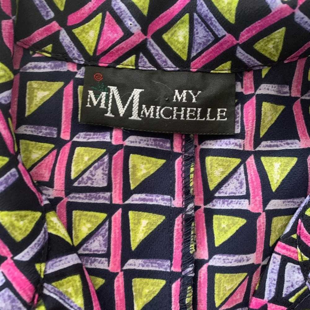 My Michelle vintage maxi dress womans size medium… - image 4