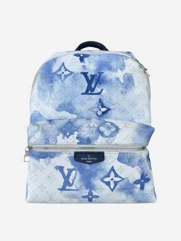 Louis Vuitton Louis Vuitton White & Blue Watercolo