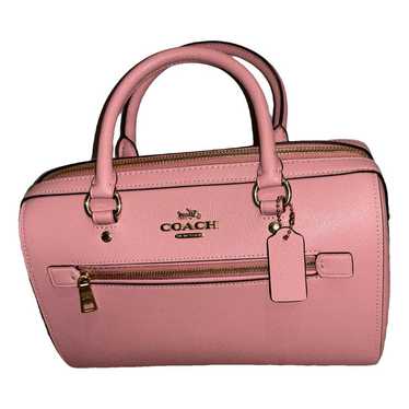 Coach Cartable mini sierra leather handbag