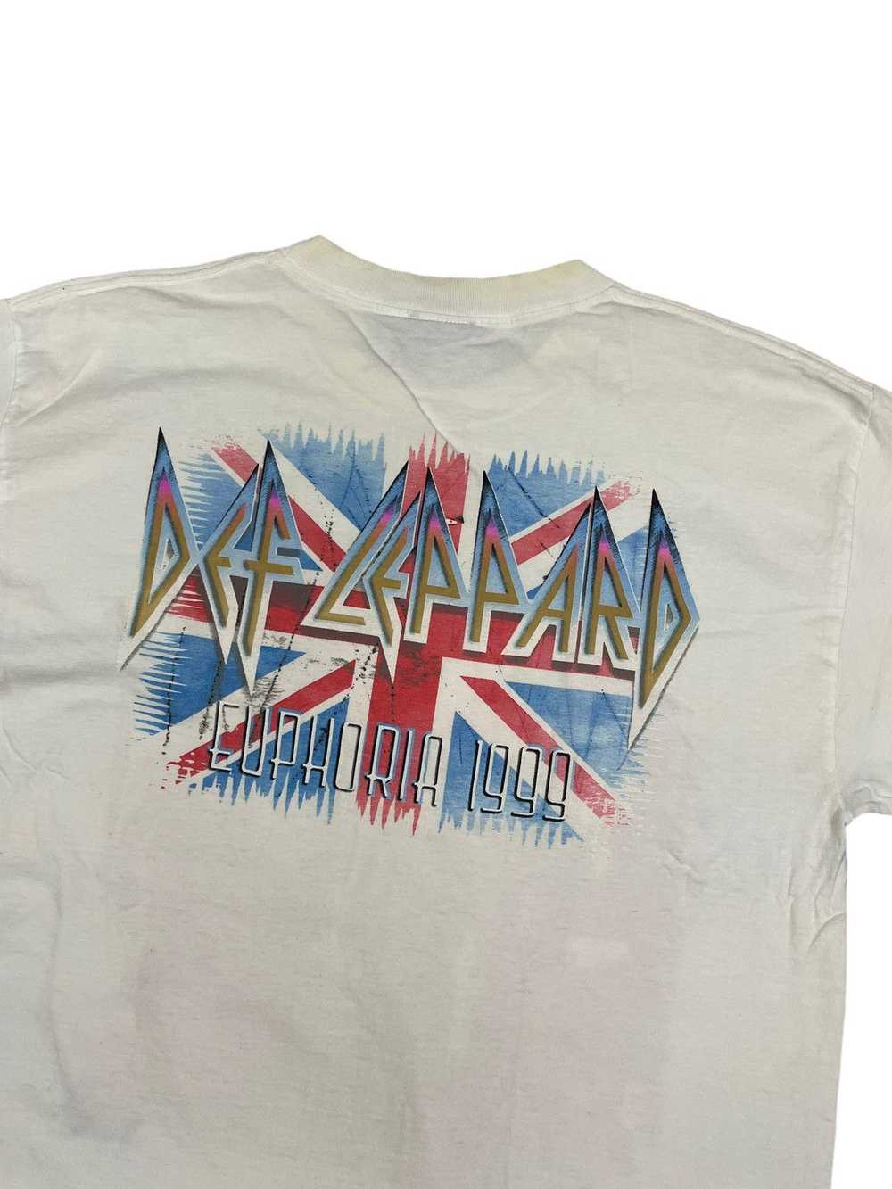 Band Tees × Vintage Def leppard 1999 euphoria tou… - image 2