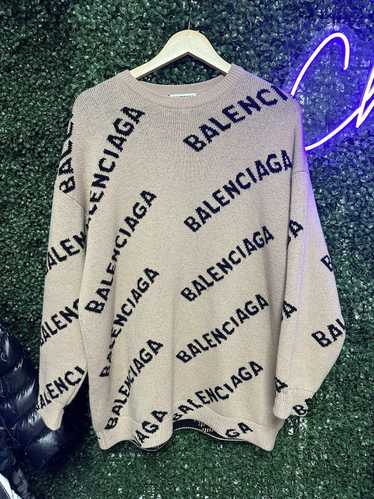 Balenciaga Balenciaga All Over Print Cardigan