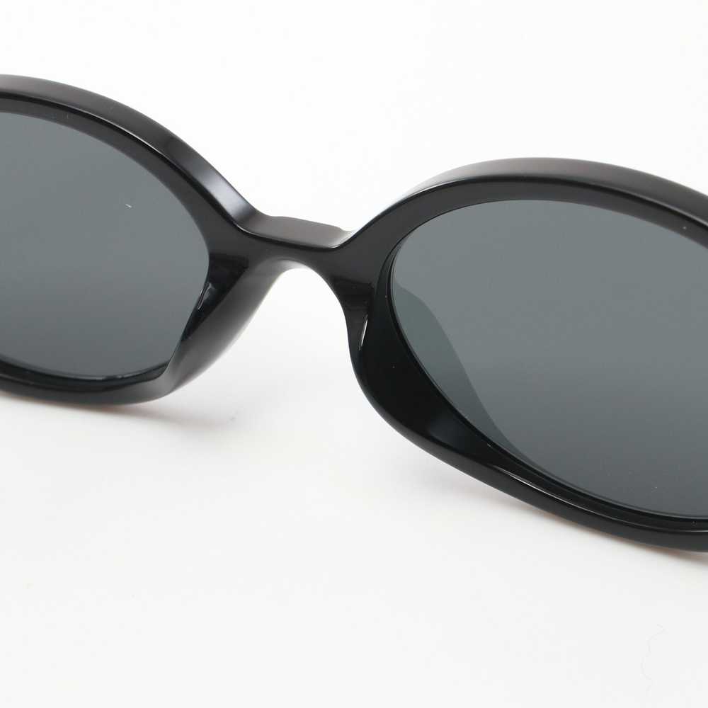 Miu Miu Miu Miu Oval Sunglasses Black - image 6