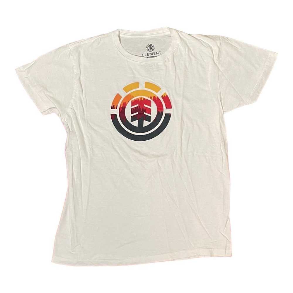 Element Element Logo Glimpse tree white graphic t… - image 1