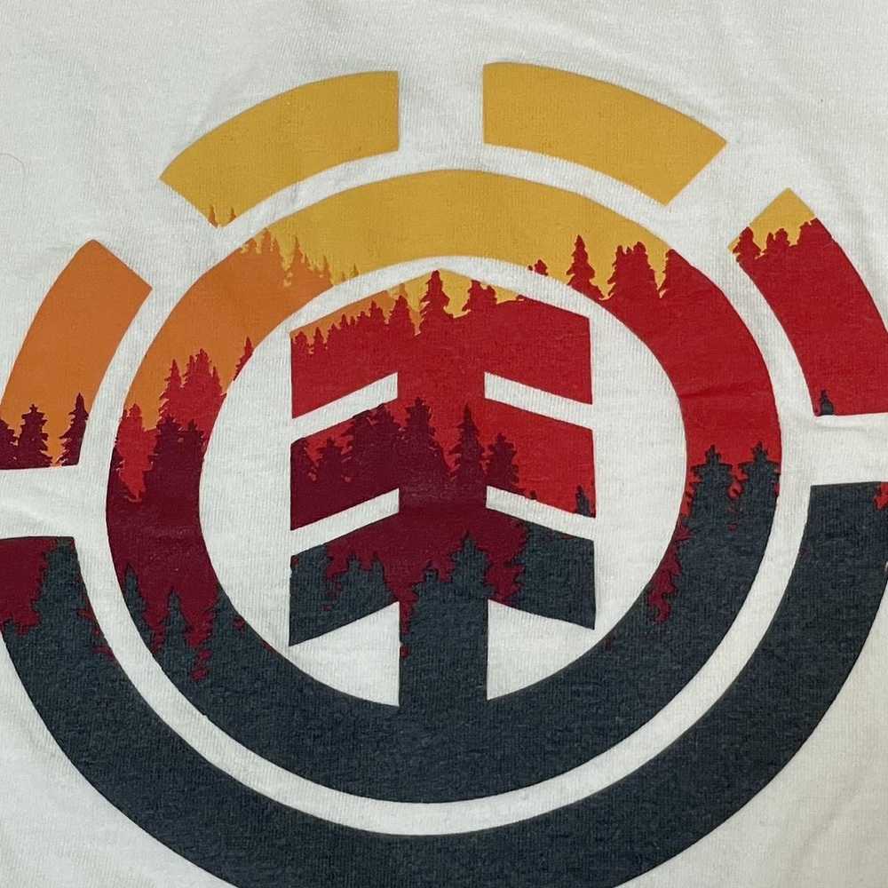 Element Element Logo Glimpse tree white graphic t… - image 3