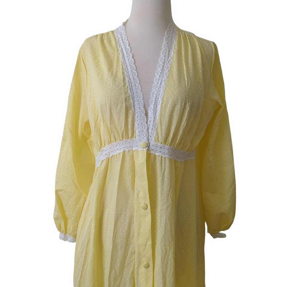 Vintage Miss Elaine 70s Womens Dress Housedress R… - image 2