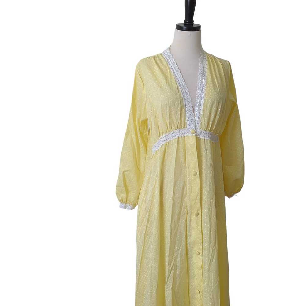 Vintage Miss Elaine 70s Womens Dress Housedress R… - image 3