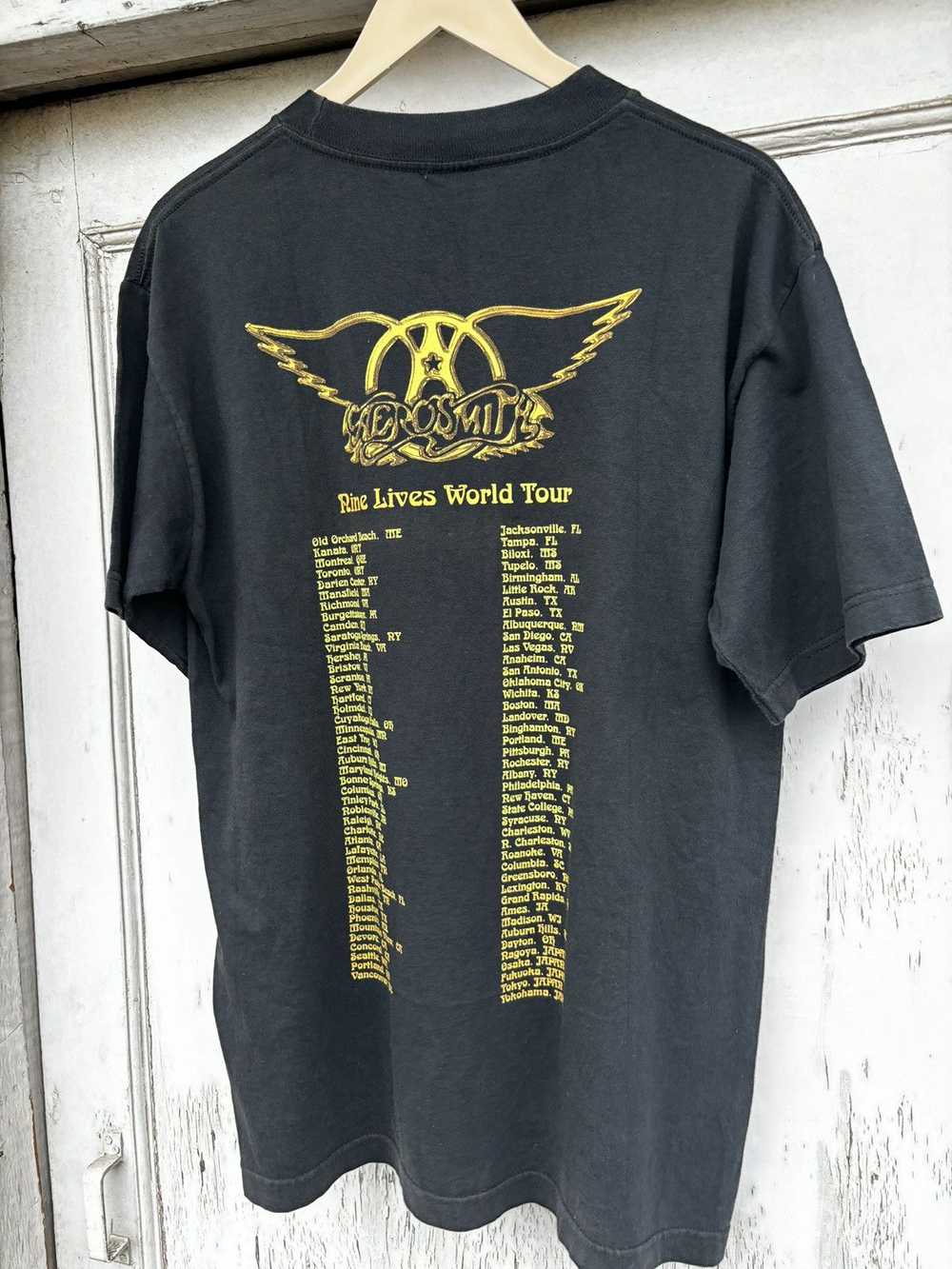 Aerosmith × Band Tees × Vintage VTG 90s AEROSMITH… - image 3