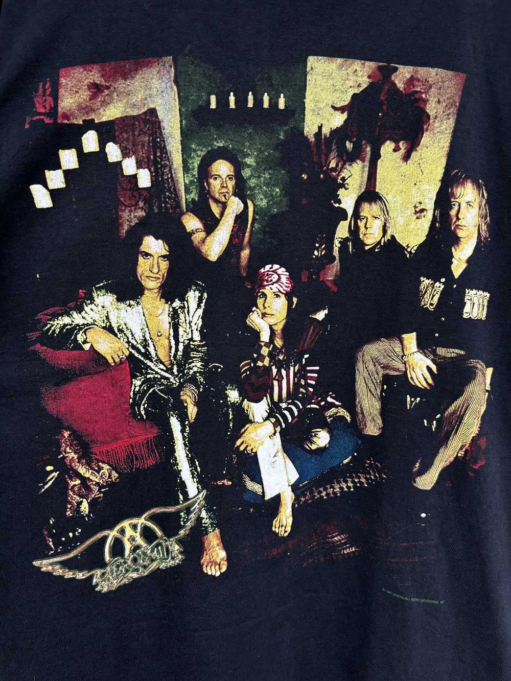 Aerosmith × Band Tees × Vintage VTG 90s AEROSMITH… - image 5