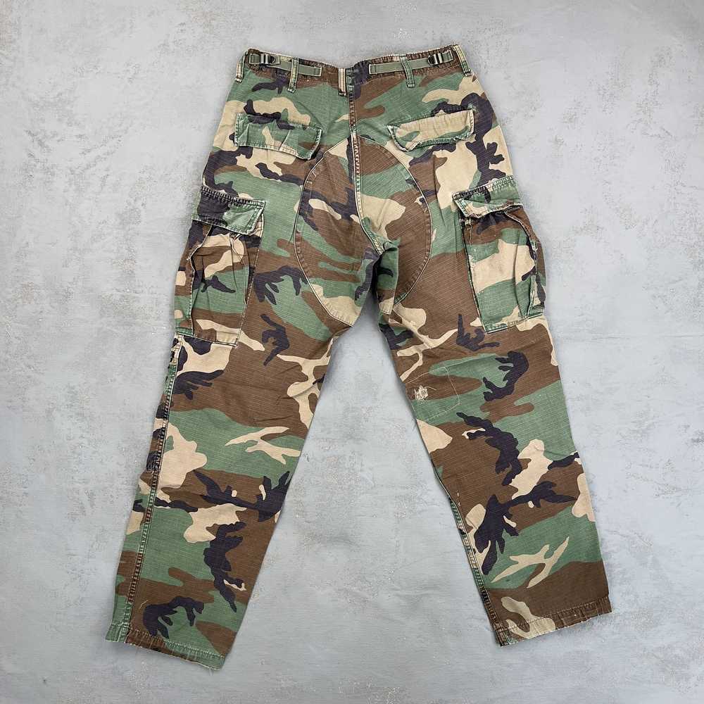 Military × Vintage Vintage 80s US Military Woodla… - image 8