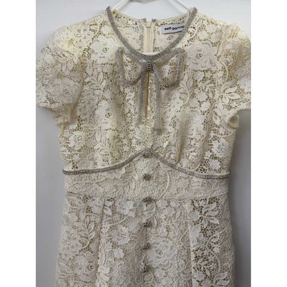 Self-Portrait Lace mid-length dress - image 2